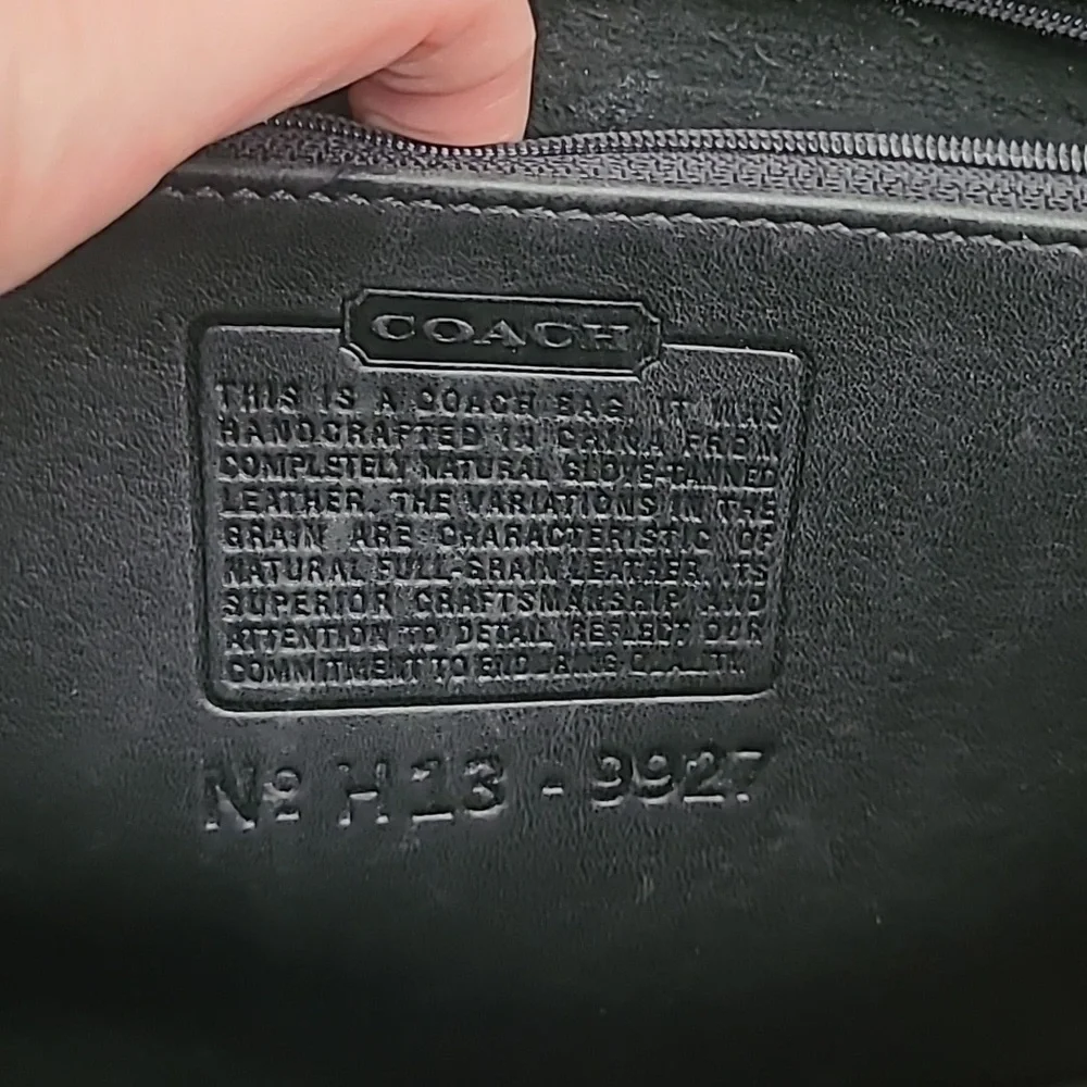 Vintage Coach Chocolate Brown 